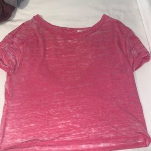 free people viola open back tee